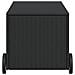 Contenitore Da Giardino Con Ruote Nero 190l In Polyrattan - Foto miniatura 4