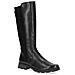 Black Casual Closed Boots Stivali Pelle Scarpe Donna Nero Eu 38, 9-25601-43-019 - Foto miniatura 1