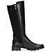 Black Casual Closed Boots Stivali Pelle Scarpe Donna Nero Eu 38, 9-25601-43-019 - Foto miniatura 3