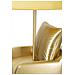 Lampada Da Tavolo Poltrona - Oro - Poliresina - 26x26x46 Cm - Foto miniatura 5