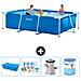 Piscina Fuori Terra - Rettangolo - 300x200x75 Cm - Blu - Include Accessori Coordinati A149 - Foto miniatura 1