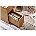 Tavolino Con Cassetto 25x70x55cm Fbt158-n - Foto miniatura 3