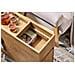 Tavolino Con Cassetto 25x70x55cm Fbt158-n - Foto miniatura 4