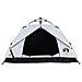 Tenda 2 Persone Bianca in Tessuto Oscurante a Rilascio Rapido - Foto miniatura 5