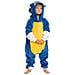 Pigiama Per Bambini Kigurumi Onesie Costume Sonic Blu 135-145 - Foto miniatura 2