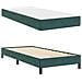 Letto box spring con materasso Verde Scuro 100 x 200 cm Velluto - Foto miniatura 6