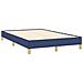 Giroletto a Molle con Materasso Blu 120x190 cm in Tessuto - Foto miniatura 4