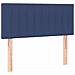 Giroletto a Molle con Materasso Blu 120x190 cm in Tessuto - Foto miniatura 7