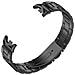 Cinturino In Metallo Compatibile Con Xiaomi Mi Band 8/9/10 - Design A Barra A Molla - Acciaio Inossidabile Black - Foto miniatura 2