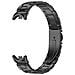 Cinturino In Metallo Compatibile Con Xiaomi Mi Band 8/9/10 - Design A Barra A Molla - Acciaio Inossidabile Black - Foto miniatura 1