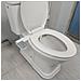 Bidet Non Elettrico Per Wc Con Valvola A T Da 3/8"" - Lavaggio Posteriore E Femminile - Foto miniatura 3