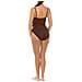 Costume Da Bagno Con Ferretto Retrò Da Donna Con Cintura Mm1n615 - Foto miniatura 3