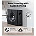 T5s Subwoofer attivo 8 pollici, 70W RMS, passa-basso 35Hz, cabinet in MDF, nero - Foto miniatura 5