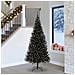 Albero di Natale con 300 LED con supporto Nero 240 cm PVC - Foto miniatura 2