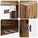 Mobiletto a muro Legno antico 66 x 34,5 x 90 cm - Foto miniatura 6
