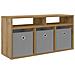 Lowboard con cassetto Rovere artigianale 87 x 27,5 x 43 cm - Foto miniatura 1