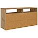 Lowboard con cassetto Rovere artigianale 87 x 27,5 x 43 cm - Foto miniatura 8