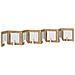 Cancello per cani pieghevole con supporti 8 pcs 60 cm - Foto miniatura 1