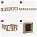 Cancello per cani pieghevole con supporti 8 pcs 60 cm - Foto miniatura 8