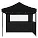 Tenda Party Nero 292 x 292 x 315 cm Tessuto Oxford - Foto miniatura 3