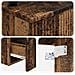 Set di Armadi da Bagno 3 pz Legno antico 53 x 35 x 39 cm - Foto miniatura 9
