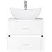 Set di mobili per il bagno Bianco Legno ingegnerizzato - Foto miniatura 5