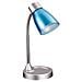 LDT055ARK-BLU - Lampada da tavolo con paralume blu 40 watt E14 - Foto miniatura 1
