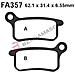 B1r R1435700 Pastiglie R Ktm Sx 65 02- Ant. Fa357r - Foto miniatura 1