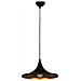 Lampada A Sospensione Collezione Metal Nera e Oro, in Metallo e Vernice. - Foto miniatura 1