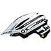 Casco Mtb Bell 2019 Sixer Mips Fasthouse Stripes Matte Bianco Nero (l 58-62cm, Bianco) - Foto miniatura 2