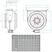 Hit250 - Ventilatore Centrifugo In Linea Diam. 250mm - 182w - 835m3 / h - Cod. Ctr00005 - 3 Velocità - Foto miniatura 2