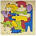 Puzzle Bsm- In Legno Zoo, E72511810, Multicolore - Foto miniatura 1