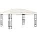 Gazebo 3x4 M Crema In Tessuto - Foto miniatura 1