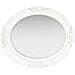 Specchio Da Parete Stile Barocco 50x60 Cm Bianco - Foto miniatura 3
