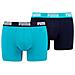 Basic Boxer 2p Pantaloncini, (aqua / blue 796), Xl (pacco Da 2) Uomo - Foto miniatura 2