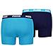 Basic Boxer 2p Pantaloncini, (aqua / blue 796), Xl (pacco Da 2) Uomo - Foto miniatura 3