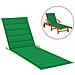 Cuscino Per Lettino Prendisole Verde 200x70x4 Cm In Tessuto - Foto miniatura 1