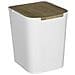 Pattumiera In Polipropilene Bianco Cinque Litri 18,3x22,4x H24,4 Cm - Foto miniatura 2