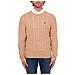 Maglia Uomo A Trecce In Cotone - Foto miniatura 2