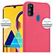 Custodia Compatibile Con Samsung Galaxy M30s / M21 In Candy Rosso - Coperchio Protettivo In Silicone Tpu Flessibile - Foto miniatura 6