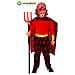 Costume Di Carnevale Pegasus Diavolo (con Muscoli) Ragazzo Tg 7/8 Anni - Foto miniatura 1