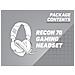 Cuffie Gaming Recon 70P con Microfono Colore Bianco per PS4 Pro e PS4 - Foto miniatura 14
