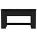 Tavolino Da Salotto Nero 101x49x52 Cm In Legno Multistrato - Foto miniatura 6