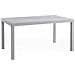 Tavolo Da Esterno Giove, Tavolo Rettangolare Da Giardino, Tavolo Da Giardino Multiuso Effetto Rattan, 100% Made In Italy, 150x90h74 Cm, Bianco - Foto miniatura 2