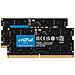 Memoria SO-DIMM a 262 pin 48 GB (2 x 24 GB) DDR5 5600 MHz CL46 Colore Nero - Foto miniatura 1