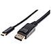 152464 Cavo E Adattatore Video 2 M Usb Tipo-c Displayport Nero (usb-c To Displayport Cable, 4k@ 60hz, 2m, Male - Foto miniatura 4