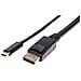 152464 Cavo E Adattatore Video 2 M Usb Tipo-c Displayport Nero (usb-c To Displayport Cable, 4k@ 60hz, 2m, Male - Foto miniatura 1