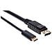 152464 Cavo E Adattatore Video 2 M Usb Tipo-c Displayport Nero (usb-c To Displayport Cable, 4k@ 60hz, 2m, Male - Foto miniatura 2