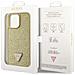 Cover Per Iphone 15 Pro Triangle Diamond, Oro - Foto miniatura 3