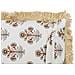 Set Di 2 Cuscini Omorika Cotone 45 X 45 Cm Bianco Trama Floreale - Foto miniatura 6